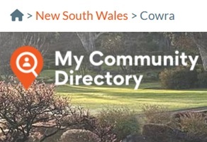 Picture created from My Community Directory Cowra listing